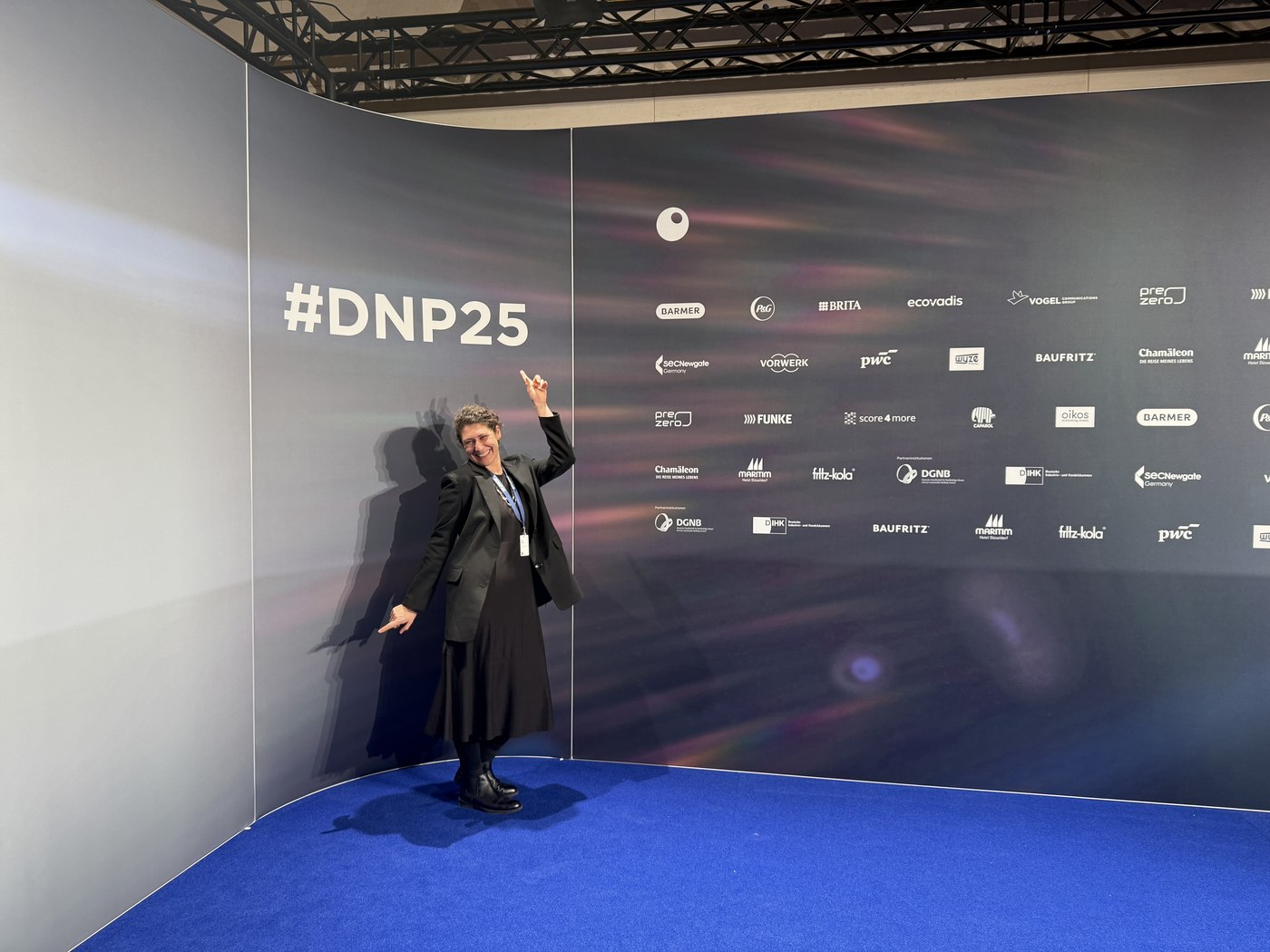 Pürlen Karaçam at the Deutscher Nachhaltigkeitspreis (DNP25)